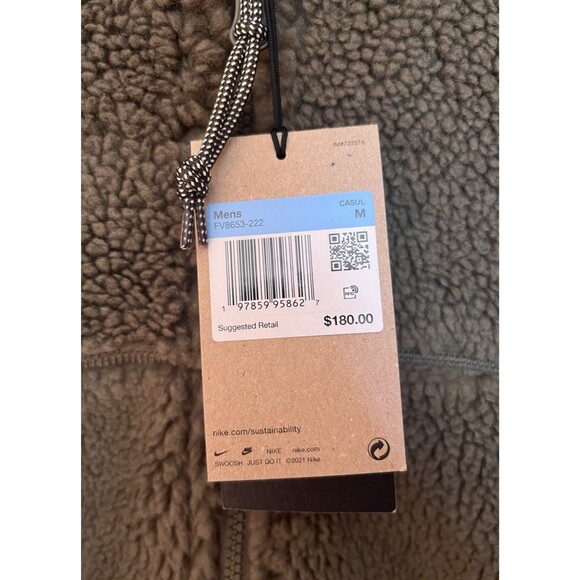 Nike ACG Canwell Glacier Therma-FIT ADV Windproof Jacket Olive Size M FV8653-222 - Picture 10 of 15